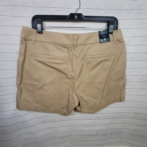 J.CREW 5INCH KHAKI SHORT, SZ 8 - Picture 3 of 12